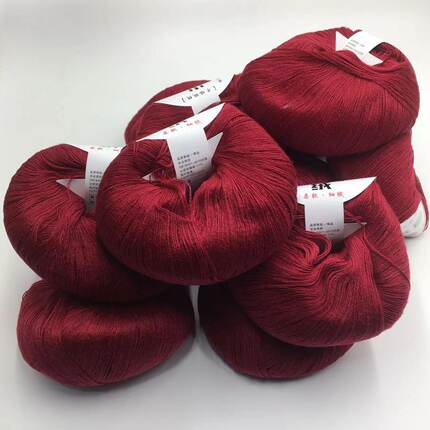 黄金棉羊绒棉 山羊绒线混纺80C20CA 适合宝宝柔软可贴身穿不起球