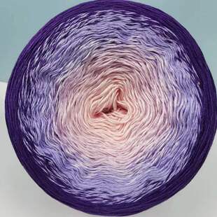 长段染蛋糕线6号纯棉蕾丝6股加捻版春夏披肩.裙子.罩衫中粗手编线