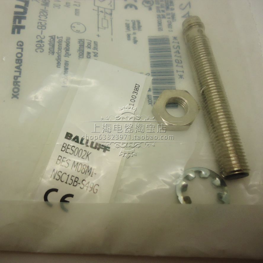 德国BALLUFF接近开关BESM08MI-NSC15B-S49G全新原装正品