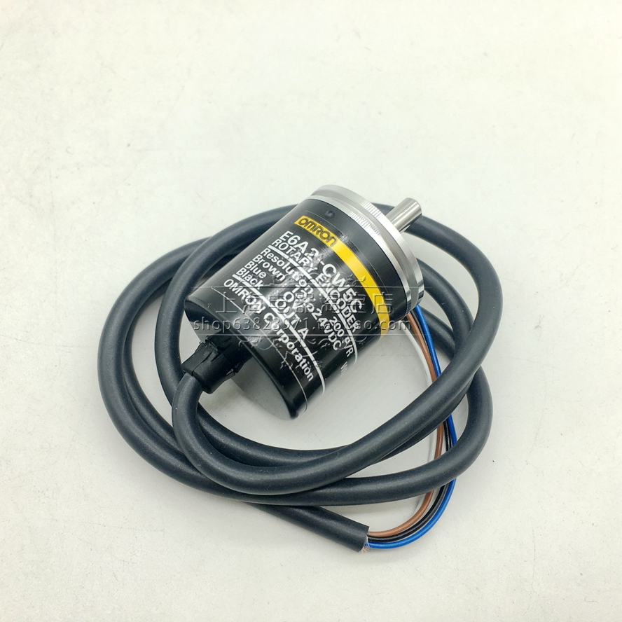 全新欧姆龙OMRON 旋转编码器 E6A2-CW5C 200P/R 0.5m正品原装