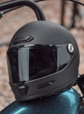 车迷辰睿觅RYMIC摩托车头盔复古全盔越野盔半盔多功能组合盔男女