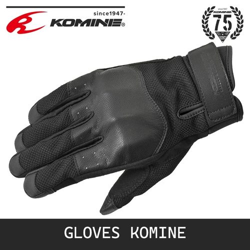 KOMINE夏季摩托车骑行手套