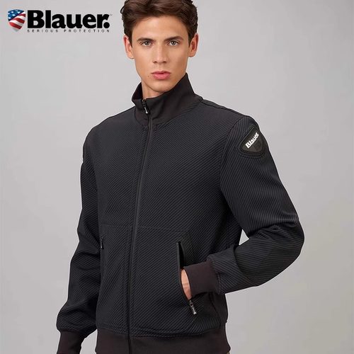 Blauer碳纤维摩托车骑行服潮流