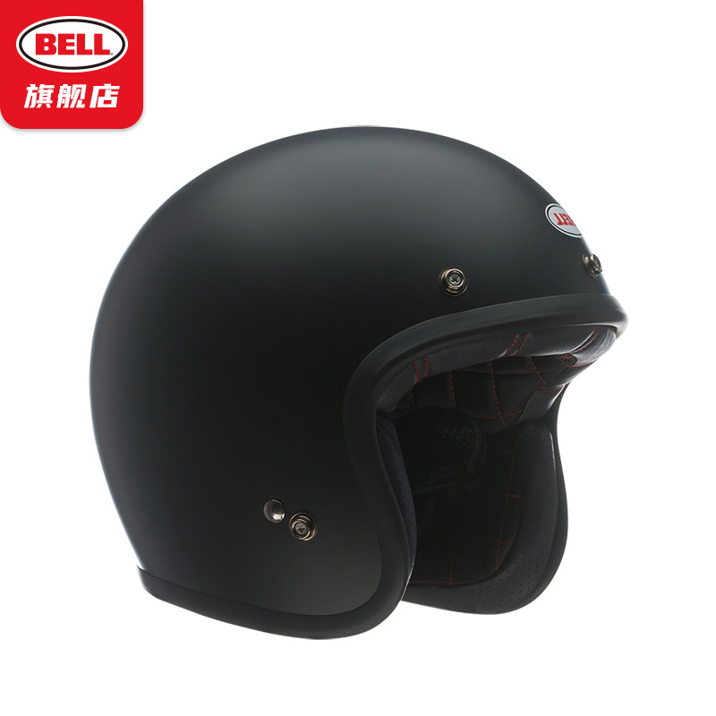 车迷辰 BELL经典复古头盔Custom500四季碳纤维摩托车夏季骑行通风