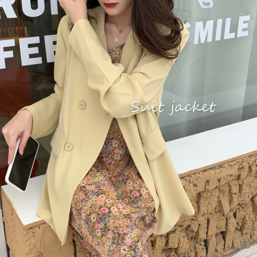 Real price ~ spring and summer can be thin color suit sunscreen loose girl suit coat