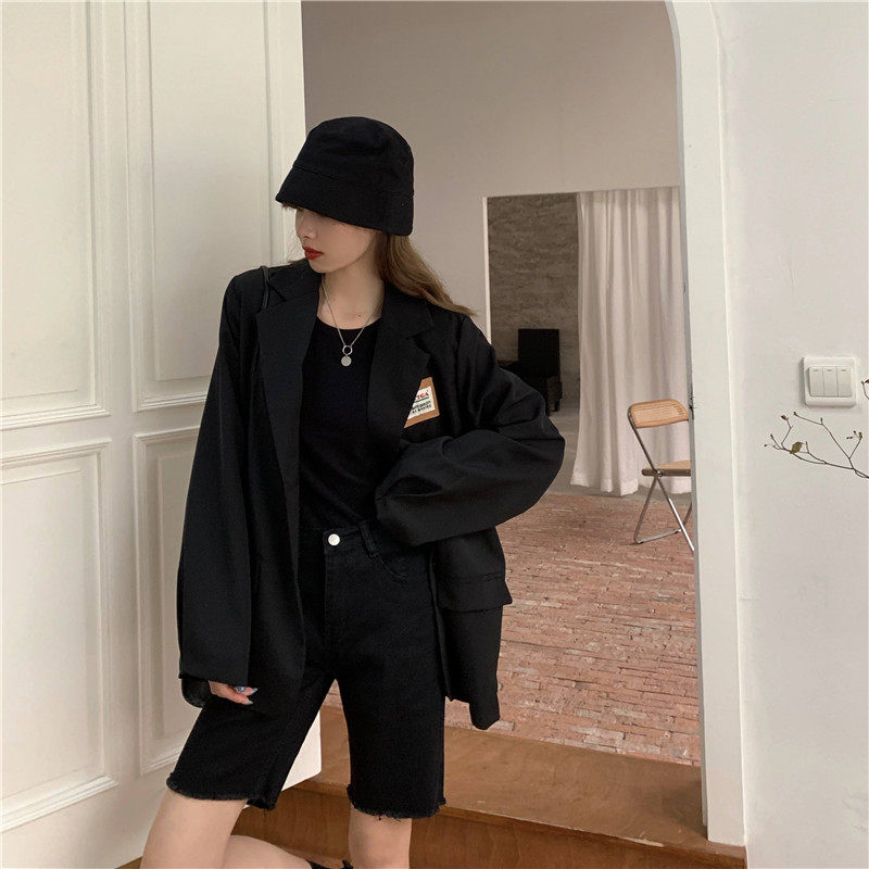 实拍实价~新款韩版盆友团宠西服颜值品质chao抗打西装