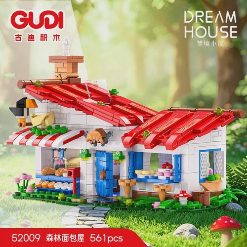 古迪积木缤纷街景儿童拼装礼物