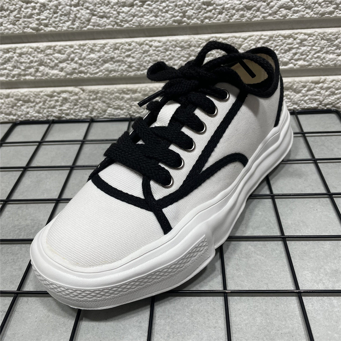 断码处理帆布鞋女小白鞋透气板鞋小布鞋女平底休闲鞋子女厚底潮鞋