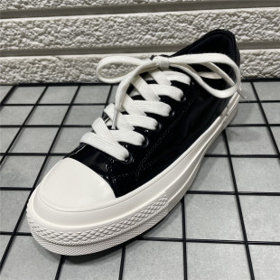 处理板鞋 百搭平底单鞋 女春秋新款 厚底休闲鞋 女 轻便软底小白鞋 断码