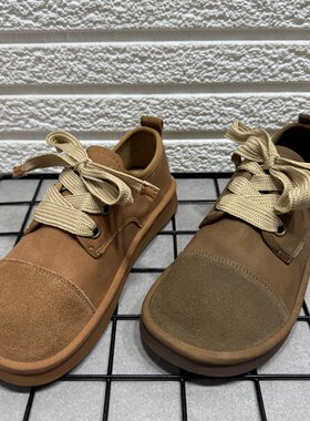 断码处理系带勃肯鞋女