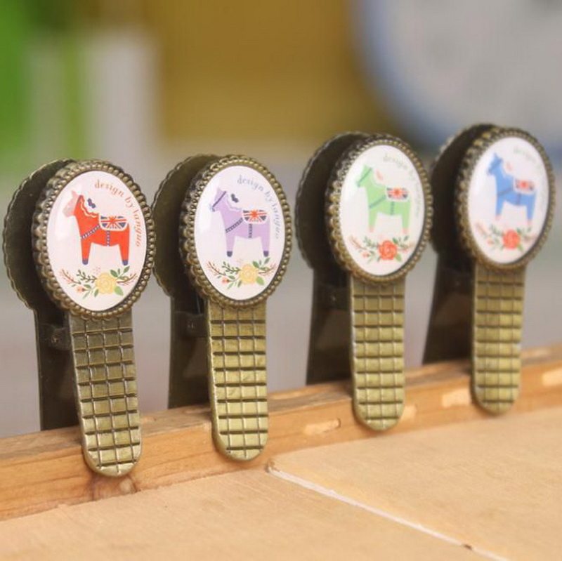 4枚入蓝果/青古铜夹子 复古金属夹票夹家居装饰小物拍照摆件,文具电教/文化用品/商务用品,票夹/长尾夹,淘宝优惠券,粉丝福利购,淘宝优惠卷