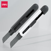 得力18mm特氟龙刀刃美工刀壁纸刀裁纸刀 办公用品 防粘不易粘胶