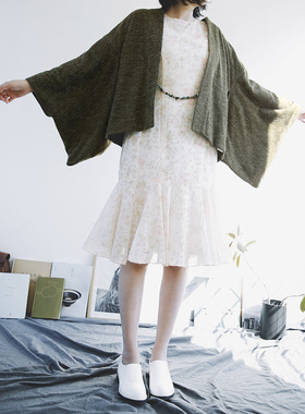 The That This | 日本雪花苔绿羊毛 | 独立设计外套 | TTT 3 羽织