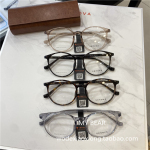 2024秋冬新品TR黑框眼镜猫眼素颜百搭大脸女士超轻TR90近视眼镜框