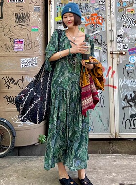 限量版莉莉安仙气飘逸连衣裙纸片人显瘦浪漫茶歇裙清凉早春长裙