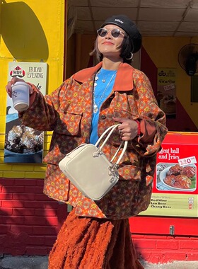 FreshMany春日序曲持续好穿juicy橘系宽松慵懒外套超显瘦时髦上衣