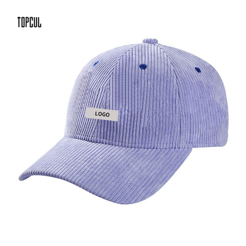 topcul棒球定制订做浅紫色鸭舌帽