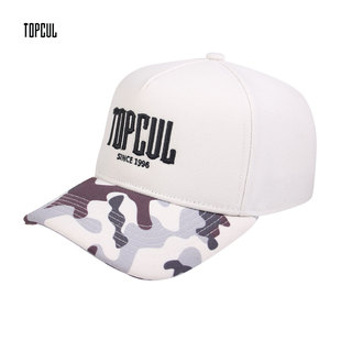 TOPCUL定制LOGO棒球帽户外旗手帽鸭舌帽休闲透气迷彩战术帽508245