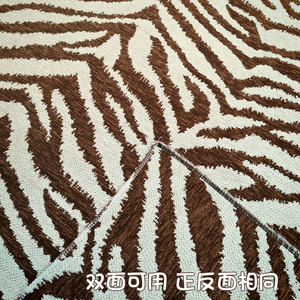 外贸加厚沙发布料桌布抱枕双面用