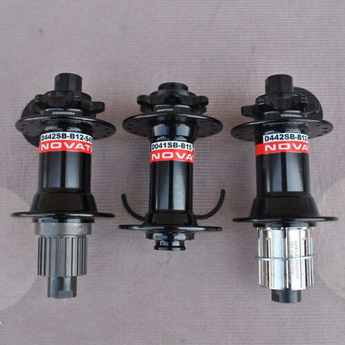 novatec久裕041/442山地花鼓12速boost桶轴32h花鼓110*15 148*12