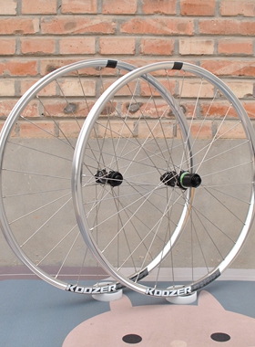 轱辘哥650b/29寸银色瓜车轮组GR25车圈+koozer350花鼓+dt辐条