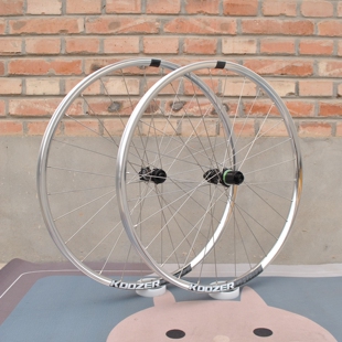 轱辘哥650b/29寸银色瓜车轮组GR25车圈+koozer350花鼓+dt辐条