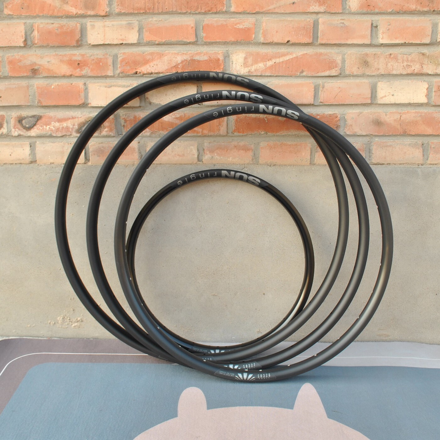 太阳SR329/327/326/320山地真空车圈trail 20/26/27.5/29寸6069铝