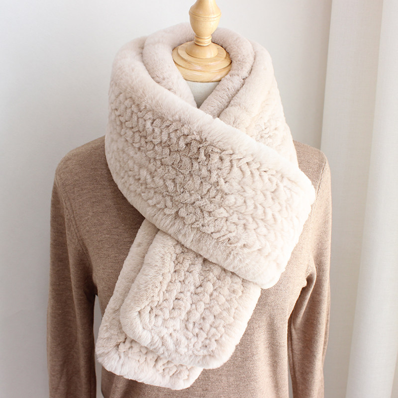 新品加密獭兔毛双面围脖冬季柔软手工编织韩保暖版百搭皮草围巾女,服饰配件/皮带/帽子/围巾,围巾/丝巾/披肩,淘宝优惠券,粉丝福利购,淘宝优惠卷