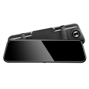 汽车行车记录仪2025新款倒车影像流媒体后视镜超高清前后双摄4K