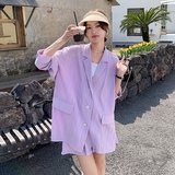 【现货】2023夏装新款女式防晒服减龄神器23812P125K178，女装西装，浙宝296A