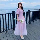 【大货已出数据好！】2023年夏装新款温柔风连衣裙23816K125P178，女装连衣裙，浙宝296A