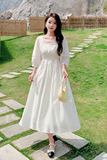 【新款现货】2023年夏装新款法式仙气温柔风连衣裙23818P125K178，女装连衣裙，浙宝296A