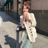 2023春装新款女式西装减龄23803，女装西装，浙宝296A