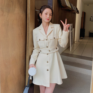 2023新款女装西装连衣裙23802P145K198图片