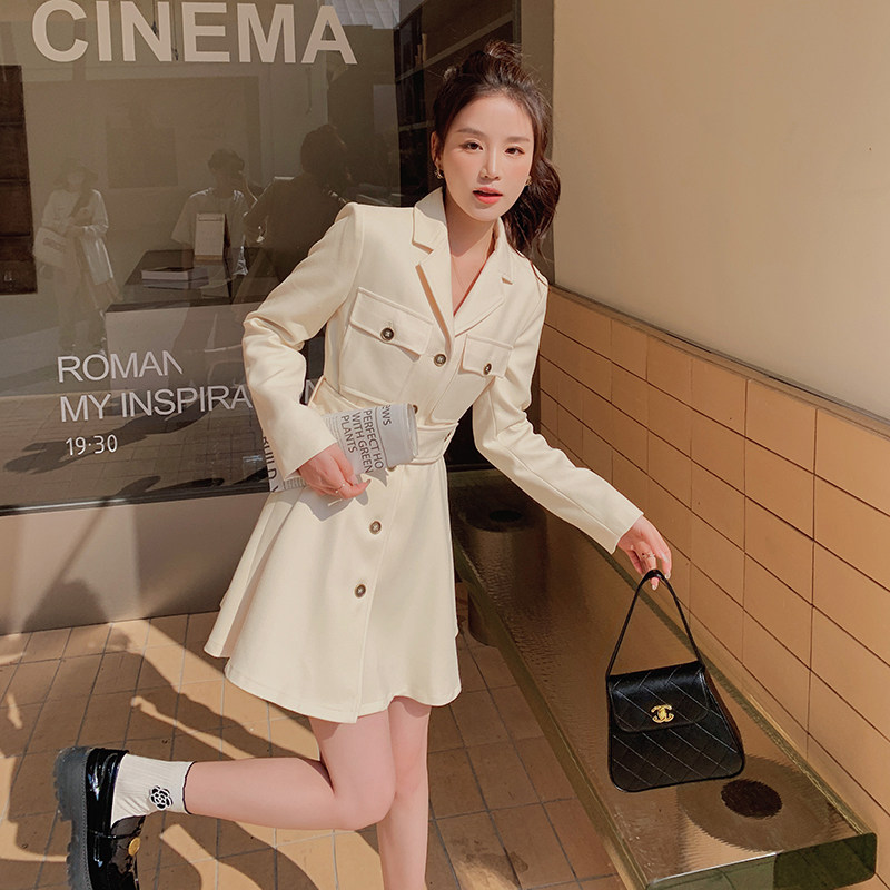 2023新款女装西装连衣裙23802P145K198,女装连衣裙,浙宝296A