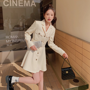 2023新款女装西装连衣裙23802P145K198图片
