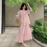 【新款】26夏季绝美粉色气质套装2B130--8167-P160-K268，女装套装/套裙，浙宝296A