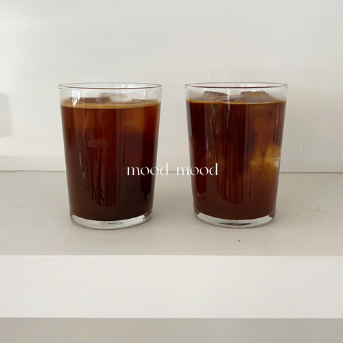直身进口钢化玻璃高杯大容量