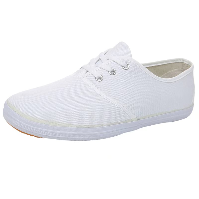 Summer White Sneakers for Teenagers, Boys and Girls, Campus Sports, Students, Kindergarten, Canvas, Breathable, Lightweight, Casual Running Shoes — image 5