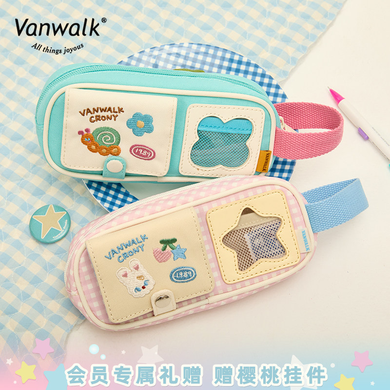 VANWALK/出走大容量笔袋收纳袋图片