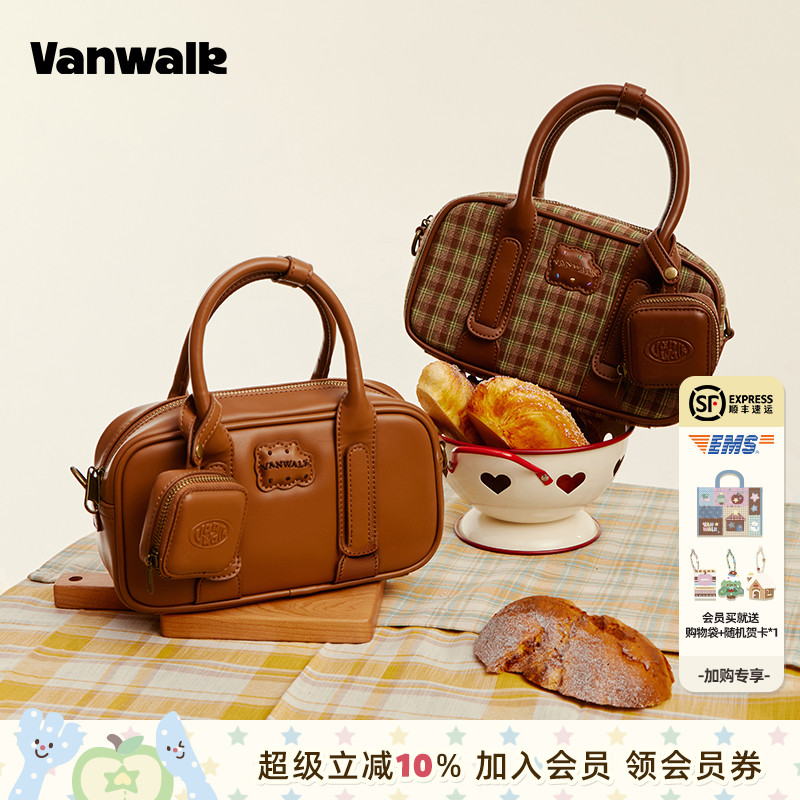 vanwalk/出走秋冬通勤单肩斜挎包