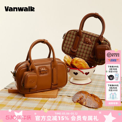 vanwalk/出走秋冬通勤单肩斜挎包