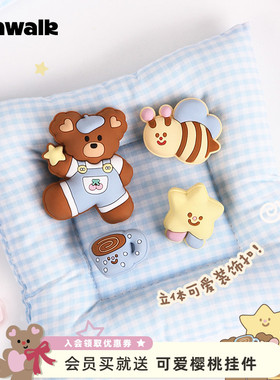 VANWALK松果部落 包包配件拉牌装饰扣挂件新款DIY鞋扣鞋花鞋饰品