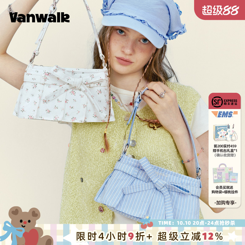 VANWALK/出走蝴蝶结ins腋下包