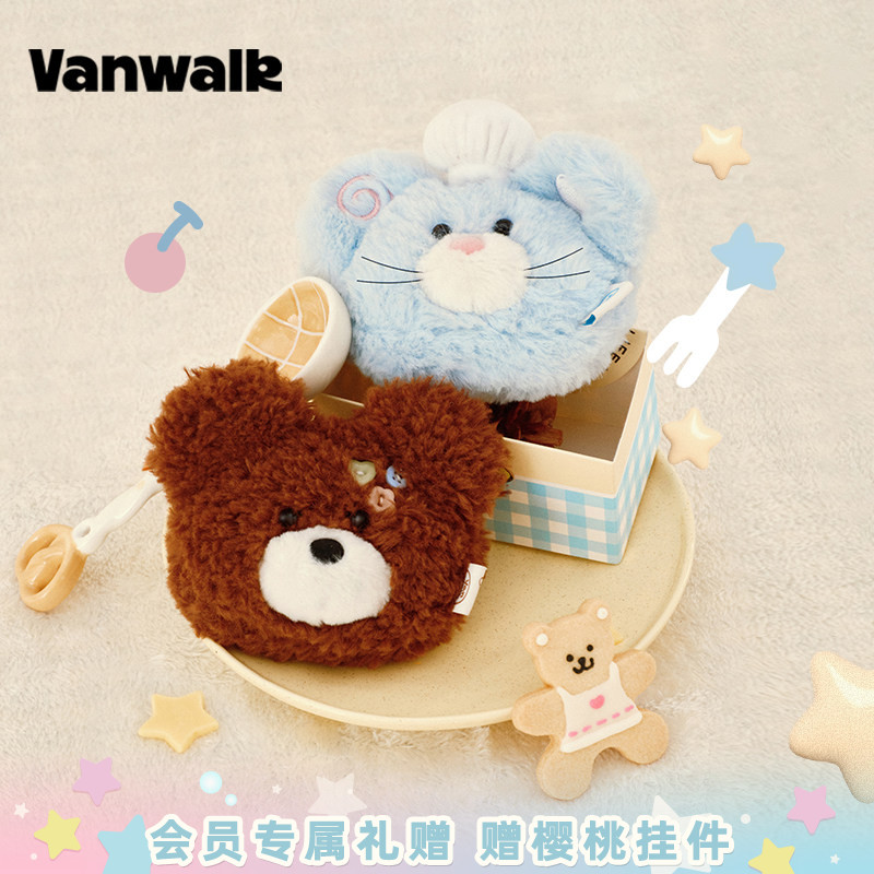 VANWALK/出走创意可爱小动物钱包图片