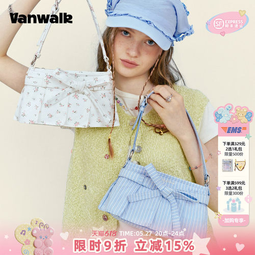 VANWALK/出走蝴蝶结ins腋下包