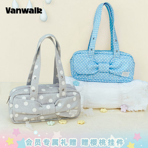 VANWALK/出走高颜值手提单肩包女