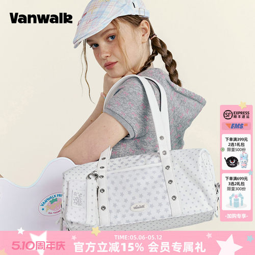 VANWALK/出走日常通勤单肩手提包