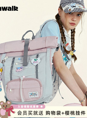 VANWALK Fruit Power新款大容量户外徒步登山旅行背包女生双肩包