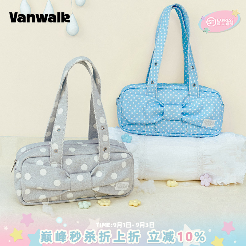 VANWALK/出走高颜值手提单肩包女图片